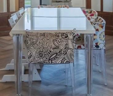 Tafel en stoelen Kartell, Maison & Meubles, Tables | Tables à manger, Utilisé, 50 à 100 cm, 150 à 200 cm, Cinq personnes ou plus