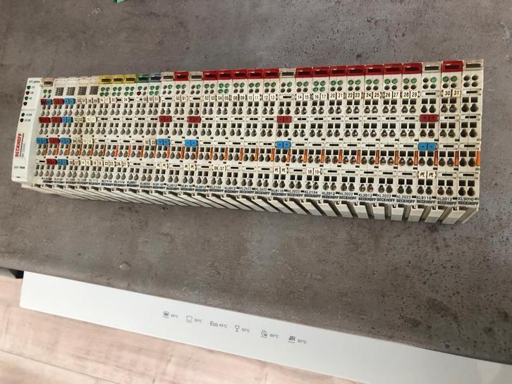 :Beckhoff BK2000 Lightbus met 28 module, Hobby en Vrije tijd, Elektronica-componenten, Gebruikt, Ophalen of Verzenden