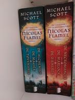 Nicolas Flamel Trilogie 1 en 2, Boeken, Ophalen of Verzenden, Gelezen, Michael Scott