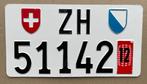 nummerplaat nummerplaten Zwitserland plaque immatriculation, Verzamelen, Overige Verzamelen, Ophalen of Verzenden, Zo goed als nieuw