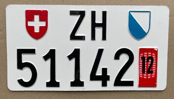 nummerplaat nummerplaten Zwitserland plaque immatriculation beschikbaar voor biedingen