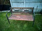 zitbank voor in de tuin, Ophalen, Gebruikt