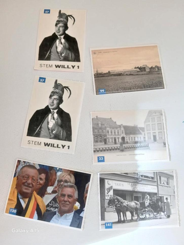 Prentjesboek Carrefour 1000 jaar LEDE, Verzamelen, Stickers, Ophalen