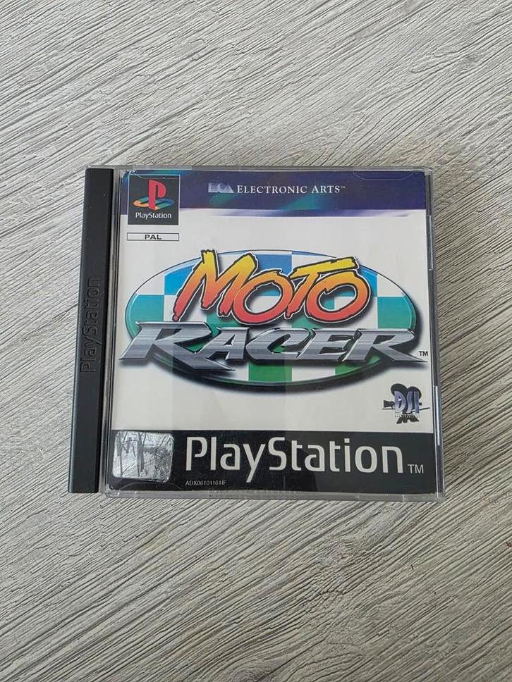 Moto Racer PlayStation 1, Games en Spelcomputers, Games | Sony PlayStation 1, Gebruikt, Racen en Vliegen, 2 spelers, Vanaf 3 jaar