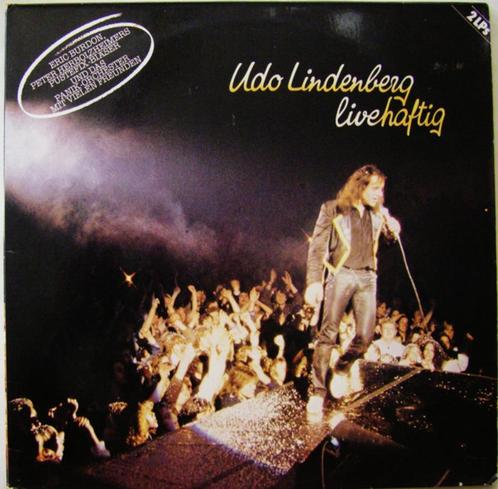 Udo Lindenberg – Livehaftig (2LP/GEBRUIKT), Cd's en Dvd's, Vinyl | Rock, Gebruikt, Ophalen of Verzenden
