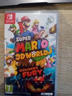 Nintendo switch super mario 3D world bowser's fury, Games en Spelcomputers, Ophalen of Verzenden, Zo goed als nieuw