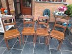 lot de quatre chaises de ferme,  de Herve., Maison & Meubles, Chaises, Enlèvement, Utilisé, Quatre