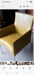 2 lederen zetels van Bert Plantagie...in perfecte staat, Huis en Inrichting, Fauteuils, Ophalen