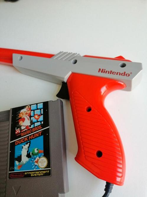 Pistolet Duck Hunt et jeu Mario, Consoles de jeu & Jeux vidéo, Jeux | Nintendo NES, Comme neuf, Autres genres, 2 joueurs, À partir de 3 ans