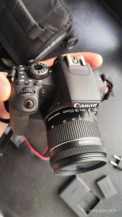 Canon EOS 800D rebel t7i, Audio, Tv en Foto, Fotocamera's Digitaal, Zo goed als nieuw, Spiegelreflex, Canon, Minder dan 4 keer