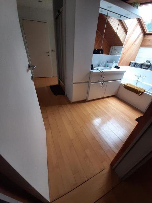 massief Beuken Parket 12mm merk: Junckers Deens, Doe-het-zelf en Bouw, Vloerdelen en Plavuizen, Gebruikt, Parket, Hout, 150 cm of meer