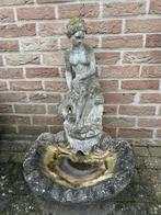 Fontein tuinbeeld, Tuin en Terras, Tuinbeelden, Ophalen, Gebruikt, Steen, Mensenbeeld