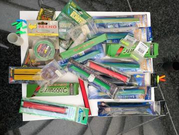 Lot Elastieken/rekkers vaste hengel + connectors beschikbaar voor biedingen