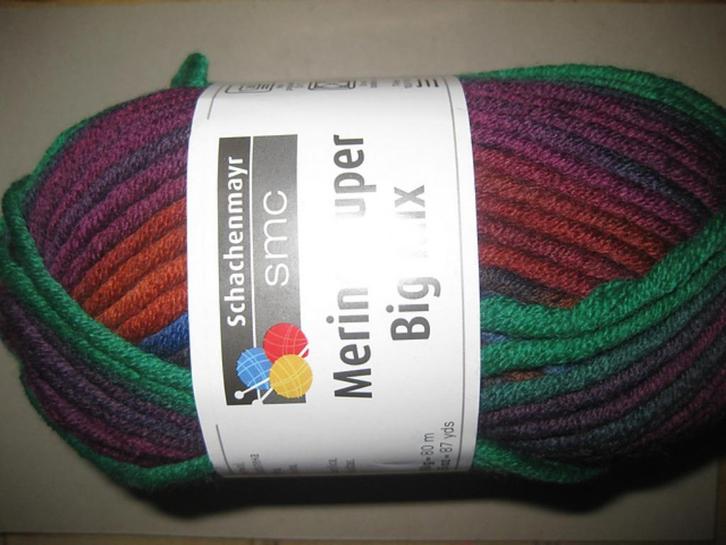 SMC Merino Super Big Mix coloris 182, Hobby en Vrije tijd, Breien en Haken, Nieuw, Breien, Wol of Garen, Ophalen of Verzenden