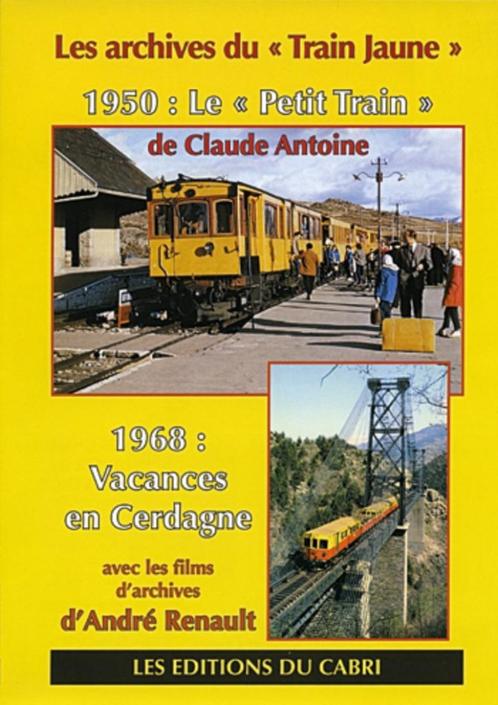 Les archives du Train Jaune - Editions du Cabri - DVD neuf, Collections, Trains & Trams, Neuf, Train, Enlèvement ou Envoi