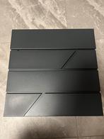 Antraciet Brievenbuus voor muur, Ophalen, Overige materialen, Nieuw, Wandbrievenbus