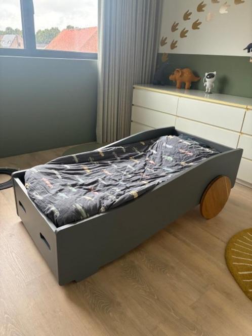 kinderbed auto Ukkepuk, Kinderen en Baby's, Kinderkamer | Bedden, Gebruikt, 140 tot 160 cm, 70 tot 85 cm, Ophalen