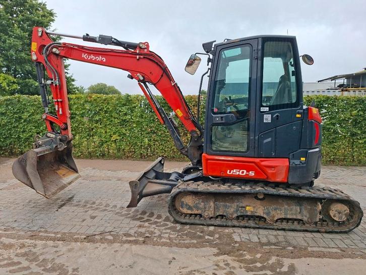 Minipelle Kubota 5t, Articles professionnels, Machines & Construction | Grues & Excavatrices, Excavatrice, Enlèvement ou Envoi