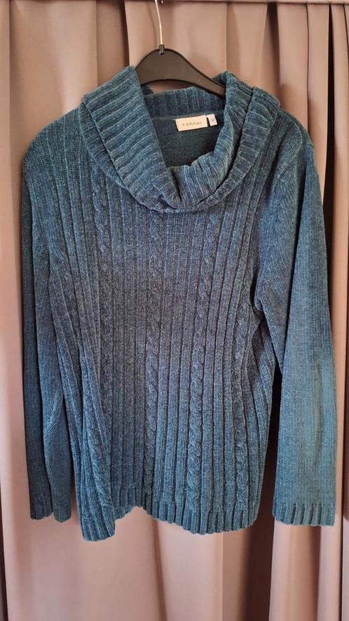 Dames s trui met rolkraag maat 38 - 40 M Van Canda, Kleding | Dames, Truien en Vesten, Zo goed als nieuw, Maat 38/40 (M), Groen