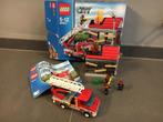 Lego city 60003 brandalarm + 60000 brandweermotor, Lego, Zo goed als nieuw, Ophalen