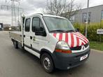 Renault master laadbak 2.4D Dubbelcabine Bj 2008, Auto's, Bestelwagens en Lichte vracht, Renault, Bedrijf, Te koop