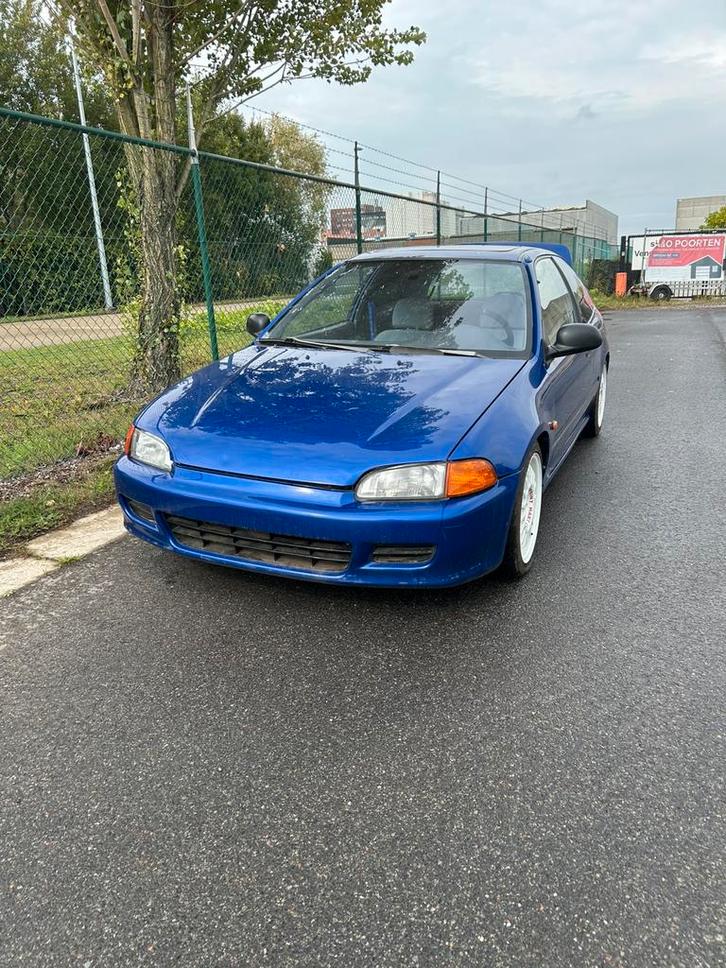 Honda Civic eg4 1992 oldtimer, Auto's, Honda, Particulier, Civic, Bluetooth, Elektrische buitenspiegels, Lichtmetalen velgen, Open dak