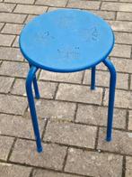 Blauw ijzeren krukje, Enlèvement, Utilisé, Échantillon