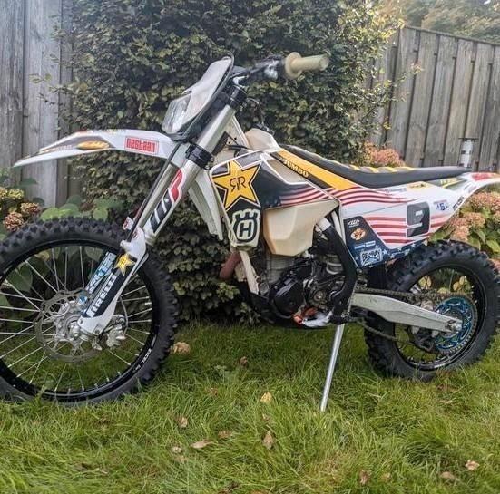 Husqvarna Fe 350 2017 enduro KTM EXC EXCF 450 500 crossmotor, Fietsen en Brommers, Brommers | Crossbrommers, Gebruikt, Ophalen