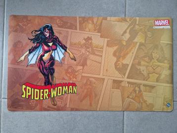 Marvel Champions Spider-Woman speelmat Gamemat Spelmat FFG