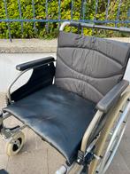 Chaise roulante pliable Vermeiren V 200 état neuf, Divers, Enlèvement ou Envoi, Pliant, Comme neuf, Fauteuil roulant manuel