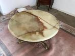 Ronde salontafel met marmeren blad, Huis en Inrichting, Tafels | Salontafels, Ophalen