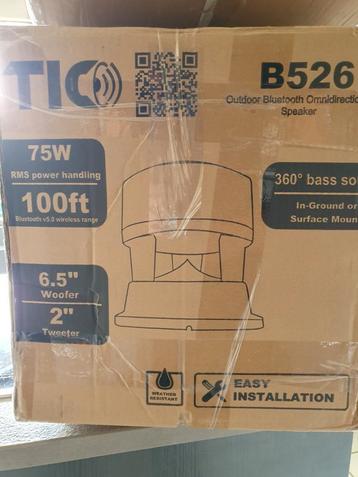 Outdoor speakers 2 x 75w rms bose tic