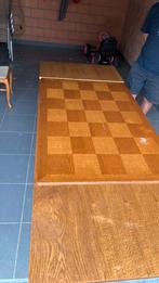 Tafel die je kan uitschuiven, Ophalen