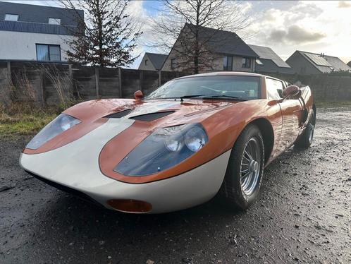Ford GT40 replica - Valkyrie kit - V8 - 400pk - gekeurd!, Auto's, Oldtimers, Bedrijf, Te koop, Ford, Benzine, Coupé, 2 deurs, Handgeschakeld