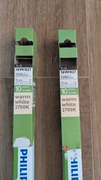 2x tubes néon Philips TL-D 16w/827
72cm, Ophalen, Zo goed als nieuw