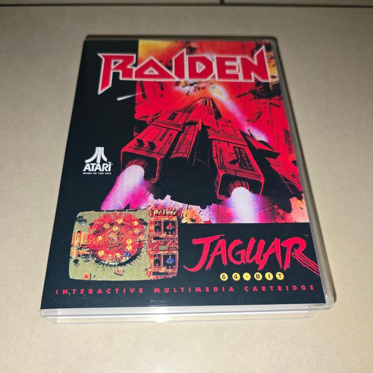 Raiden Atari Jaguar Game Case, Games en Spelcomputers, Games | Atari, Zo goed als nieuw, Verzenden