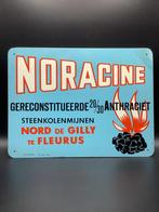 Plaque charbon Noracine Fleurus - 1965, Enlèvement ou Envoi, Comme neuf