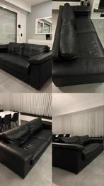 2 leren banken, Ophalen, Gebruikt