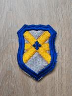 US WW2 62nd Armored Cavalry division patch whiteback, Ophalen of Verzenden