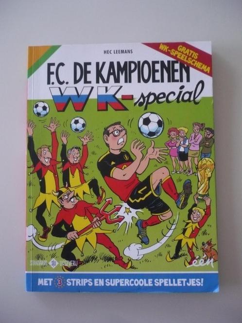 F.C. De kampioenen ( WK-special ) met bijlage, Livres, BD, Utilisé, Une BD, Enlèvement ou Envoi