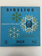 Sibelius Collins London Sym Orch Symphony 1 E Min Op 39 1952, Cd's en Dvd's, Vinyl | Klassiek, Ophalen of Verzenden, Zo goed als nieuw