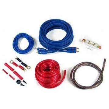 Complete 10 mm2 auto versterker installatie kabelset 29,95