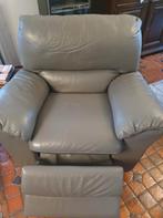 leren salon, Ophalen, Zo goed als nieuw, Leer