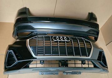 Audi Q3 F3 83A S-LINE VOORBUMPER + ACHTERBUMPER ORIGINEEL 