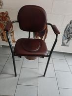 Chaise percée avec Seau hygiénique 53cm d'assise (neuve, Diversen, Ophalen