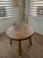 Zware eiken salontafel, Huis en Inrichting, Tafels | Salontafels, Ophalen, Zo goed als nieuw