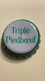 Triple Piedboeuf cap, Verzamelen, Biermerken, Verzenden, Gebruikt