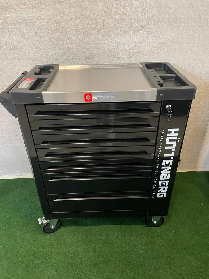 Nieuwe Huttenberg 7/7 gevulde gereedschapwagens, Auto diversen, Autogereedschap, Nieuw, Ophalen