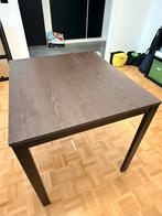 Table Ikea métal noir extensible, Ophalen, Zo goed als nieuw, Metaal