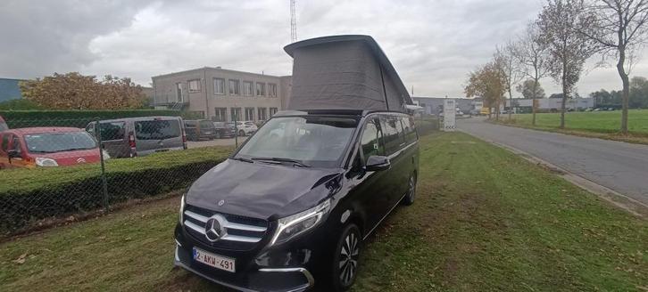 Mercedes V-Klasse V300 Marco Polo 4-matic, Auto's, Mercedes-Benz, Bedrijf, V-Klasse, 360° camera, 4x4, ABS, Achteruitrijcamera